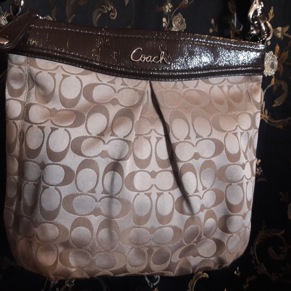 Coach Handbags - Coach Ashley Signature Hippie